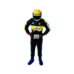 FORMULA 1 - Figura F1 Piloto Ayrton Senna Lotus 97t 1985 Cartrix 1:43