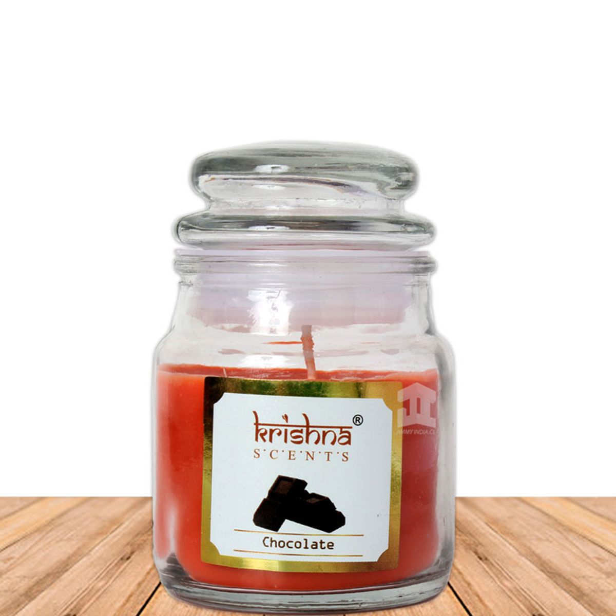 GENERICO - Vela vidrio krishna aroma Chocolate 75 grs