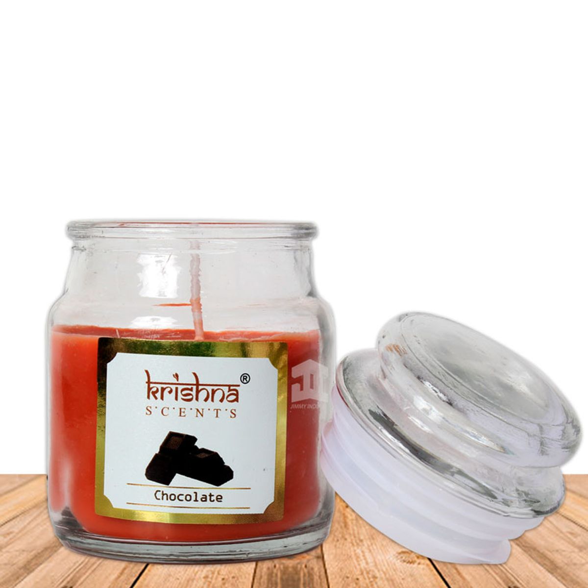 GENERICO - Vela vidrio krishna aroma Chocolate 75 grs