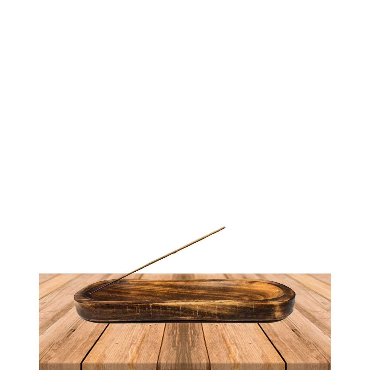 GENERICO - Porta Incienso Diseño Madera Antigua