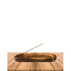 GENERICO - Porta Incienso Diseño Madera Antigua