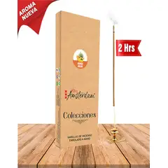 GENERICO - Incienso Jardin Rolling Amsterdam 41 Cm Mango Melon