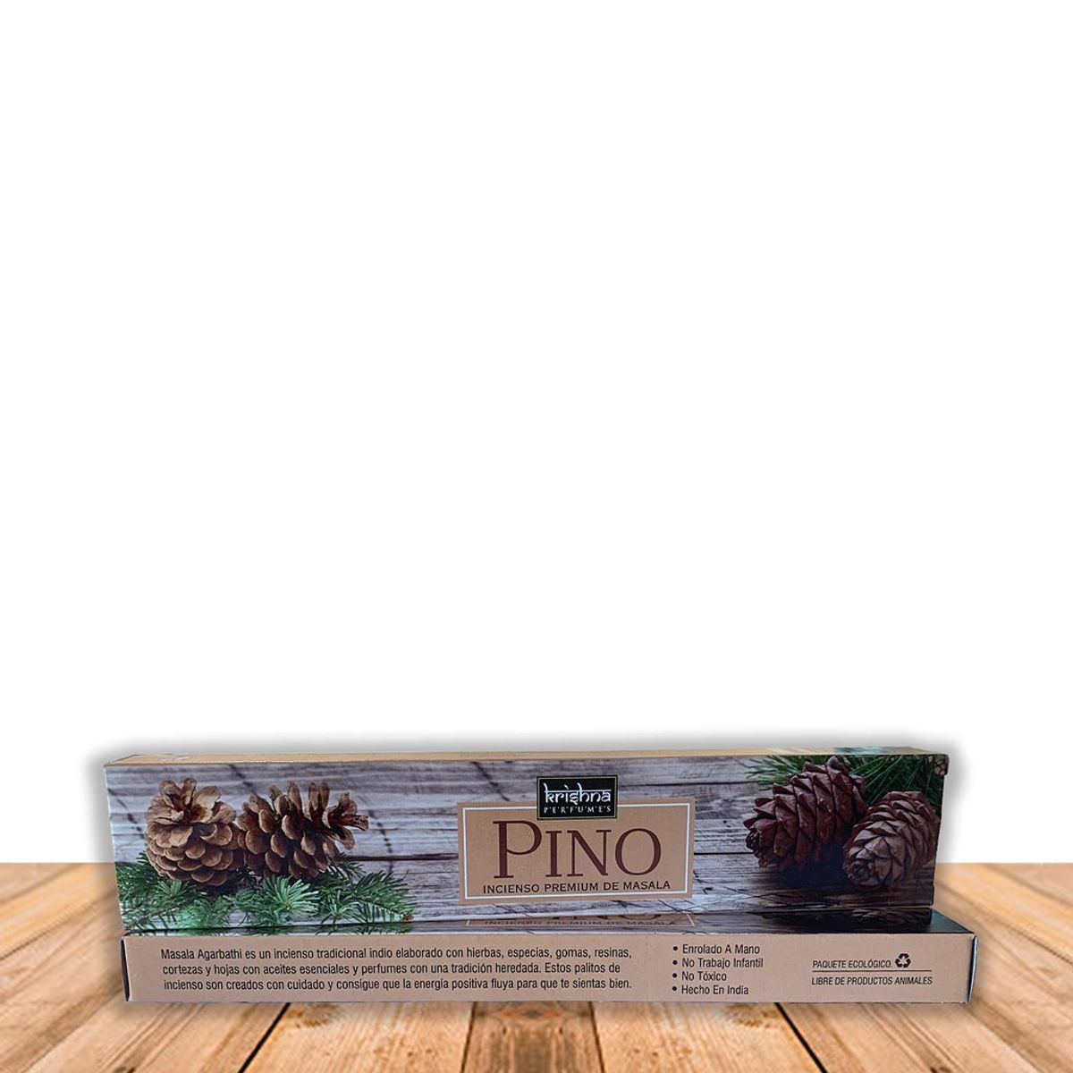 GENERICO - Incienso Krishna Premium Pino 15 grs