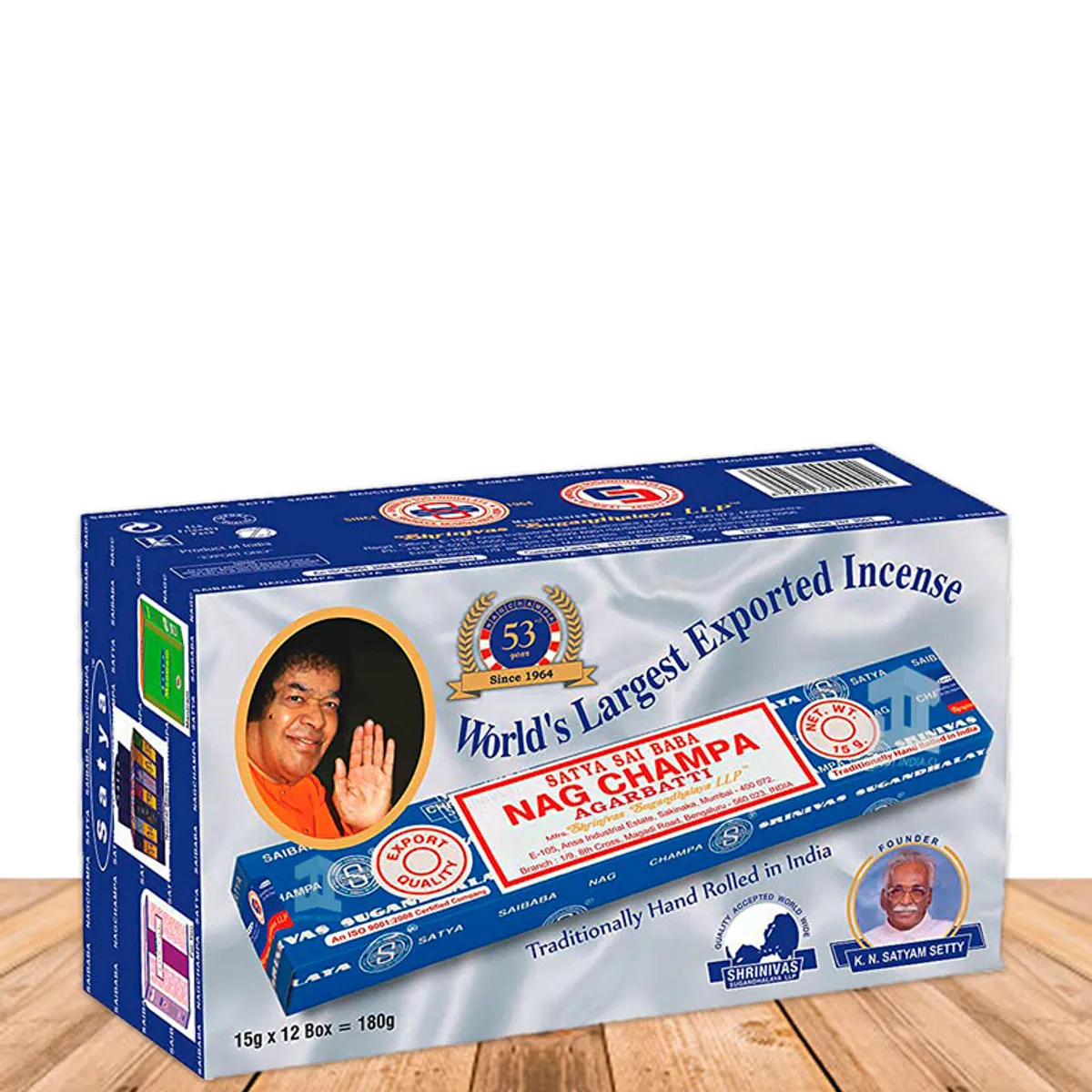 GENERICO - Incienso Nag champa 15 gr