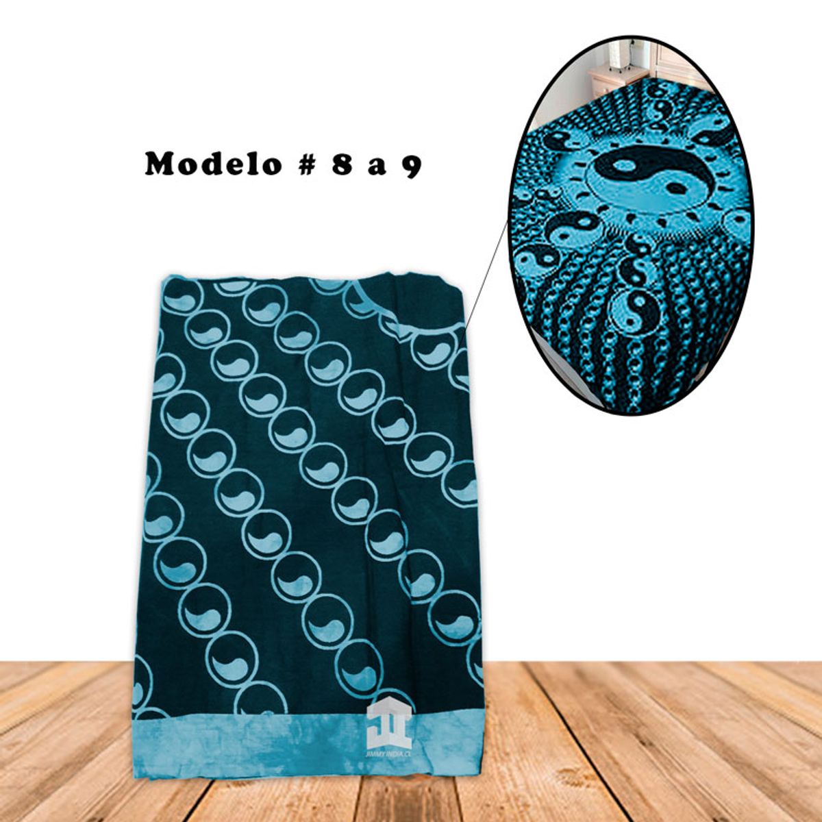 GENERICO - Cubrecama De Algodon Con Diseño # 8 a 9
