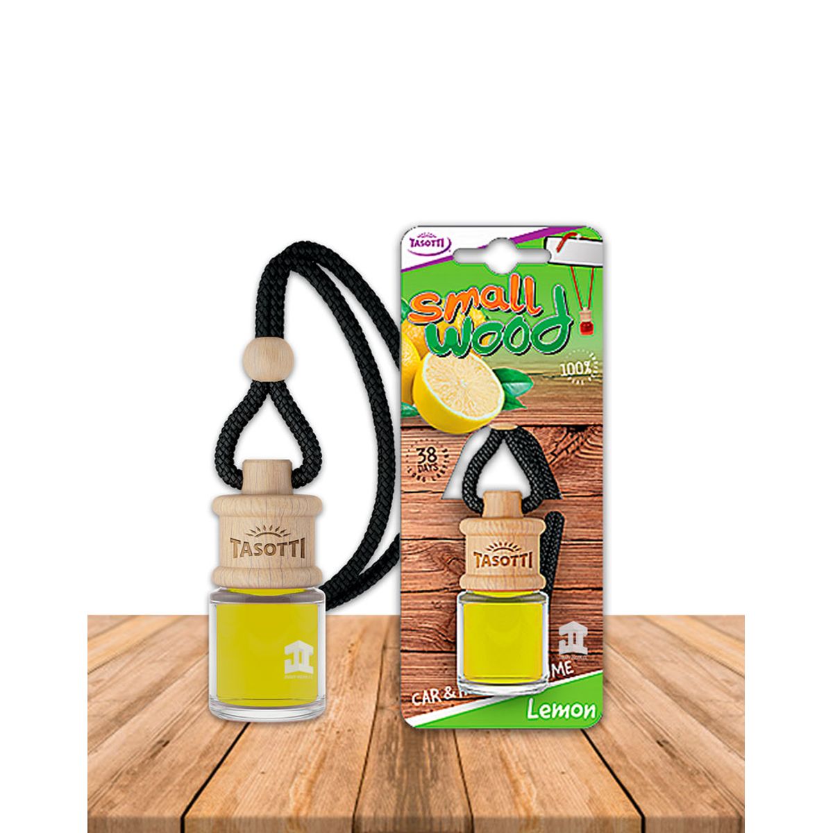 Aromatizador de Auto Small Wood Lemon 4ml, marca GENERICO - Foto Principal