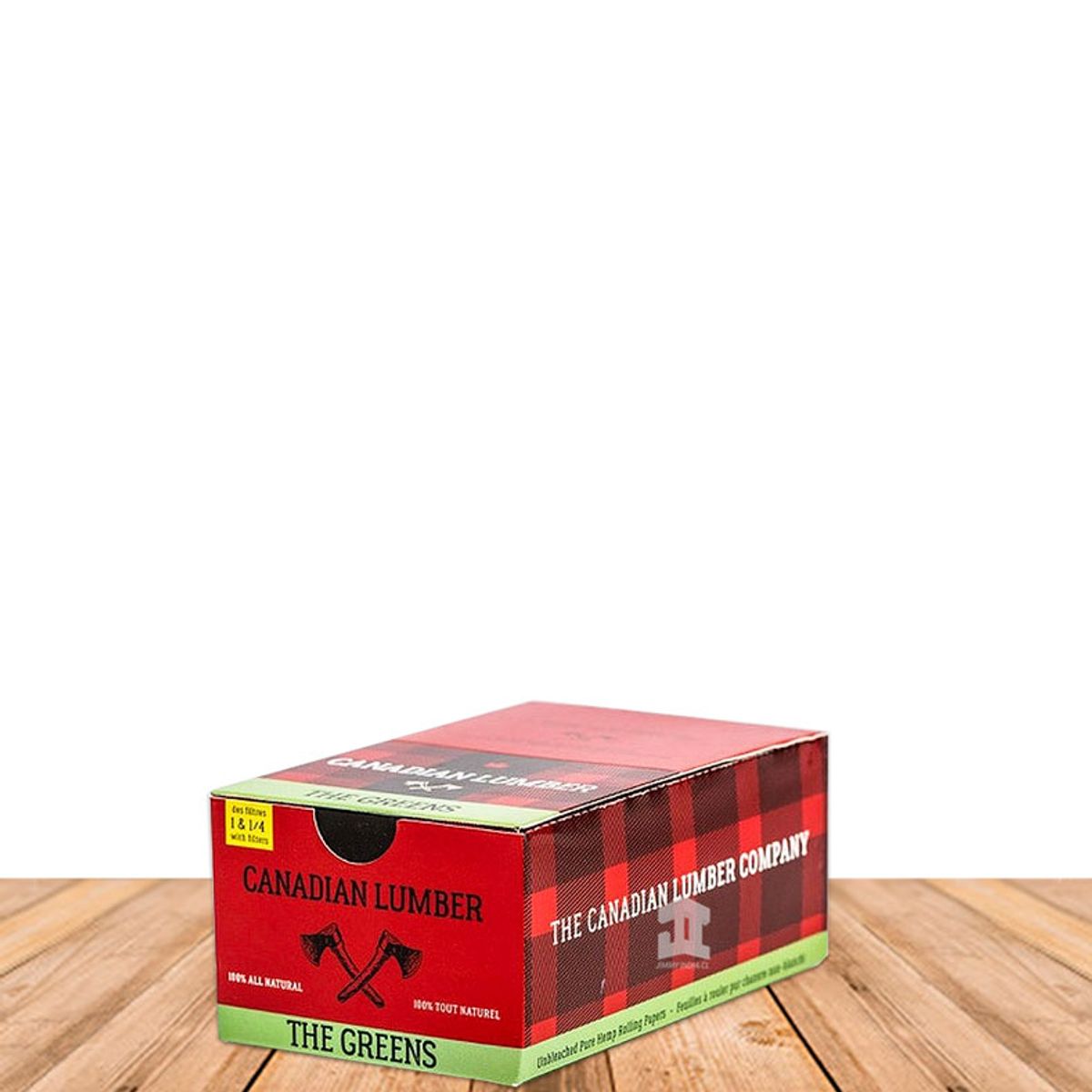 GENERICO - Papel Canadian Lumber The Greens 1 1/4 + TIPS