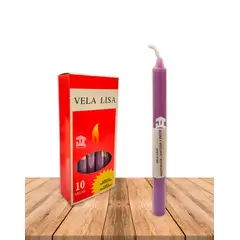 GENERICO - Vela Lisa Esotéricas Color Lila