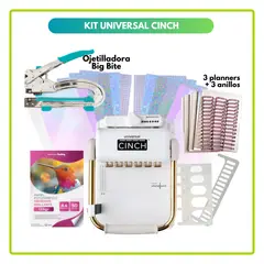 AMERICAN CRAFTS - Encuadernadora UNIVERSAL CINCH + INSUMOS DOS08