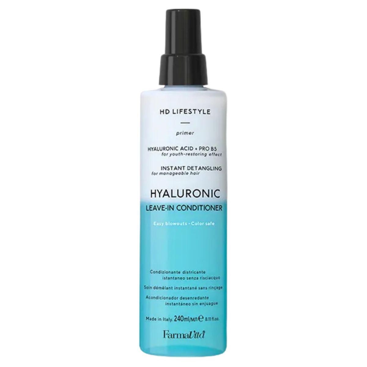 FARMAVITA - Acondicionador Desenredante HD Life Style Hialuronico 240ml Nutritivo