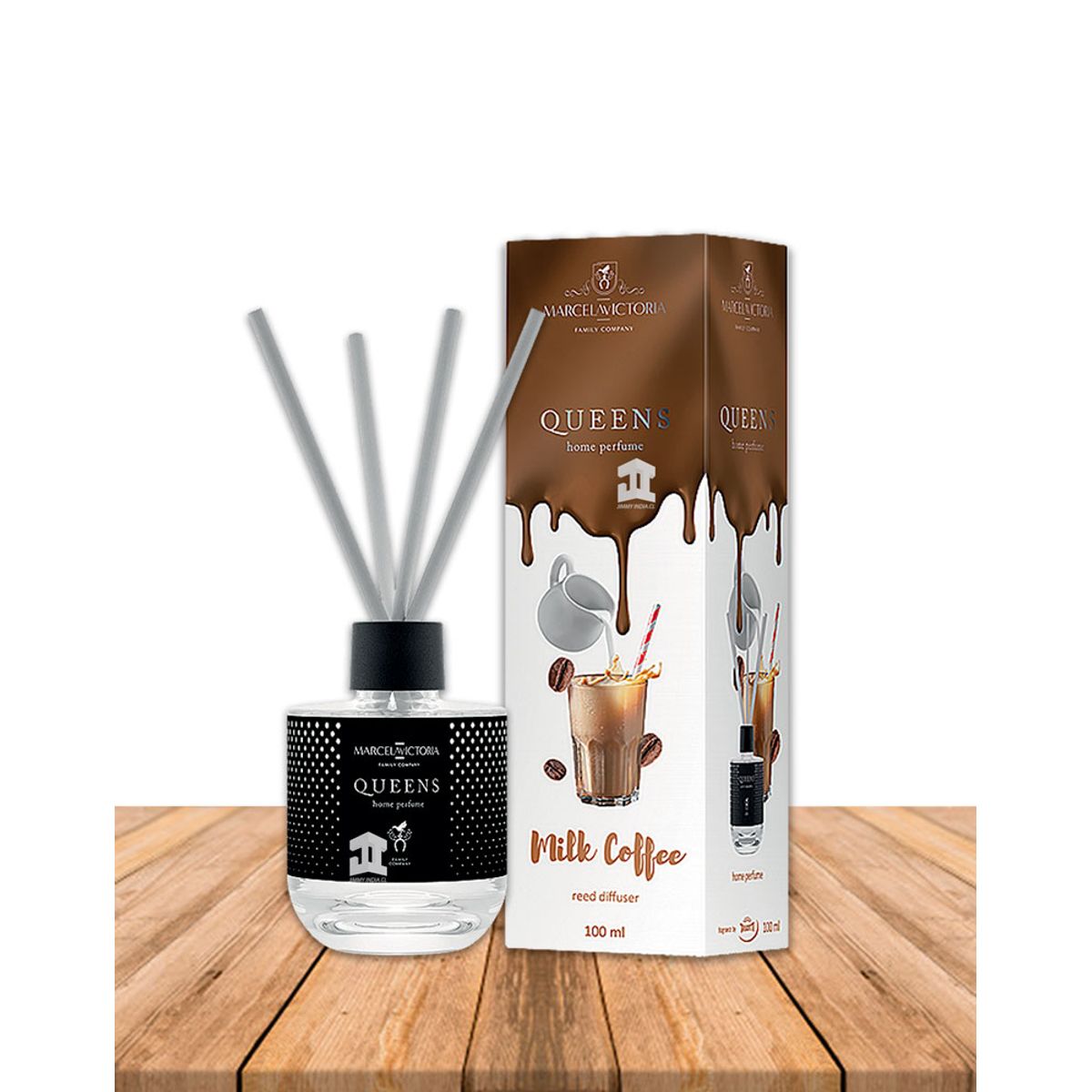 GENERICO - Reed Difusor Queens Milk Coffee MV 100ml