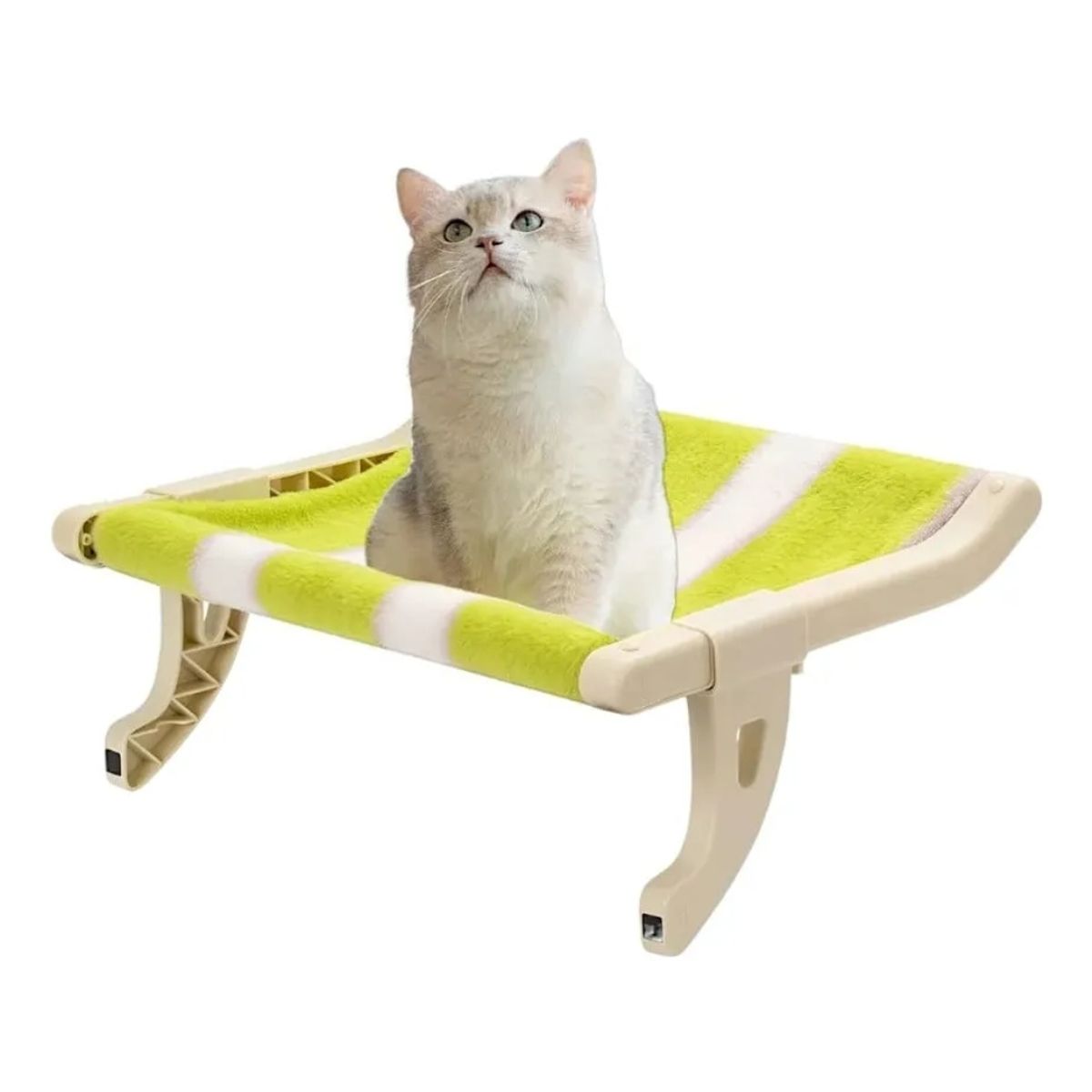 GENERICO - Cama Flotante para Gatos Mascotas Verde