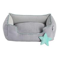 Cama Colchoneta para Mascotas Gris