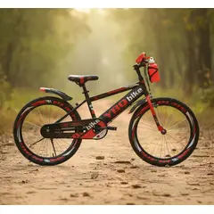 GENERICO - Bicicleta Niño Infantil Montain Bike MTB Rojo Aro 20