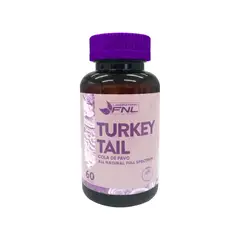 FNL - Turkey Tail Mushroom 1 Frasco 60 Caps. Sistema Inmune