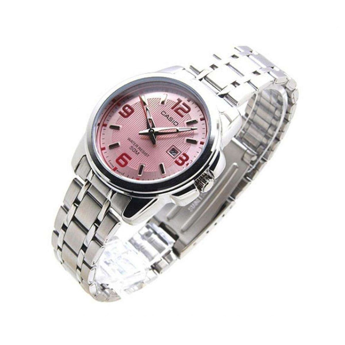 CASIO - RELOJ CASIO LTP1314D-5A MUJER ANALOGO METAL WR50M