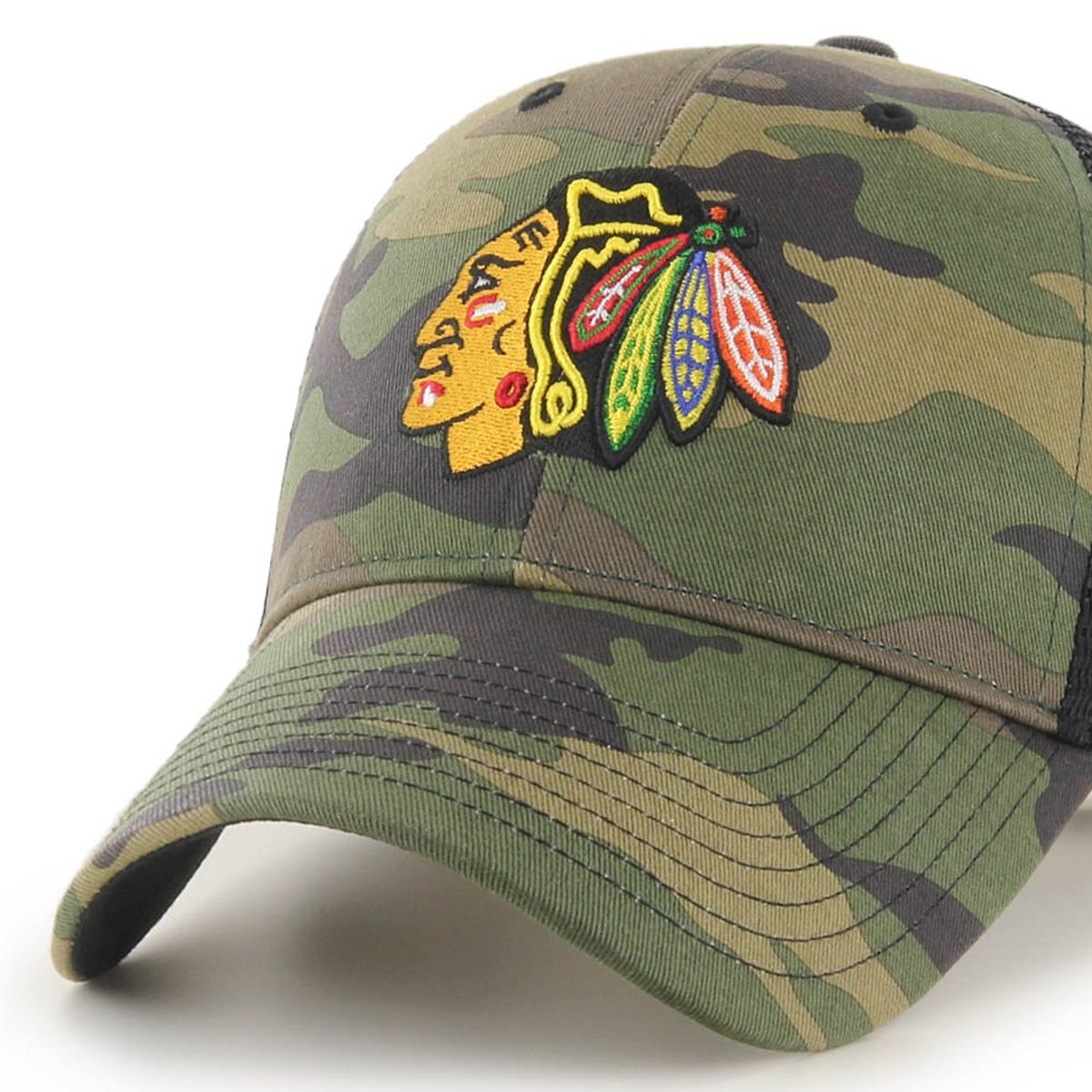 47 BRAND - Jockey Chicago Blackhawks Camo Branson MVP 47 Brand