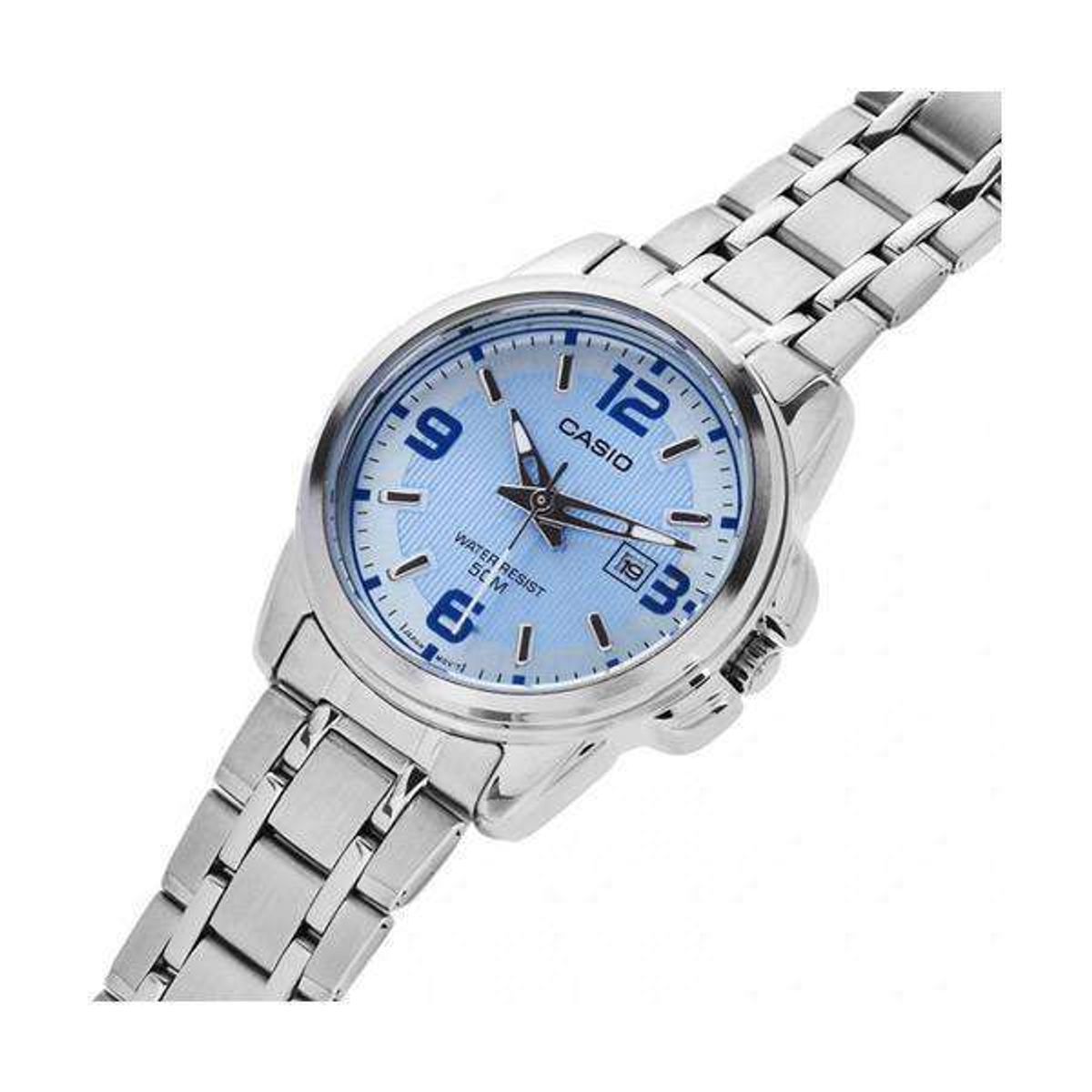 CASIO - RELOJ CASIO LTP1314D-2A MUJER ANALOGO METAL WR50M