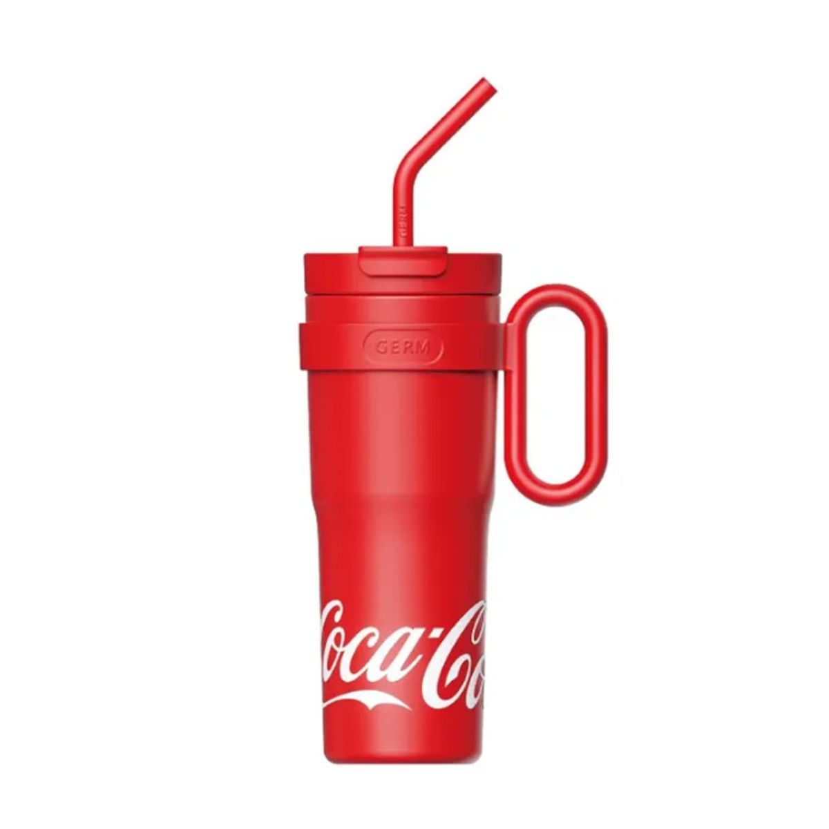 COCA COLA - COCA COLA Germ Termo Mug De 1100ml Vaso Térmico Agua Mega Tumbler Clásico Frío O Caliente Rojo