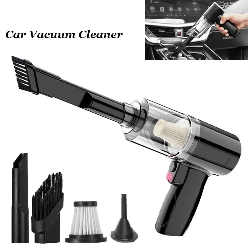 GENERICO - Aspiradora Vacuum 3 en 1 portátil recargable alta potencia
