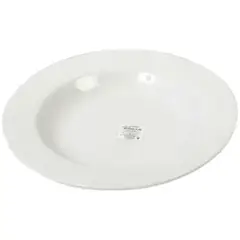 CORONA - Set de 6 Platos de porcelana blanca 30,5 cm