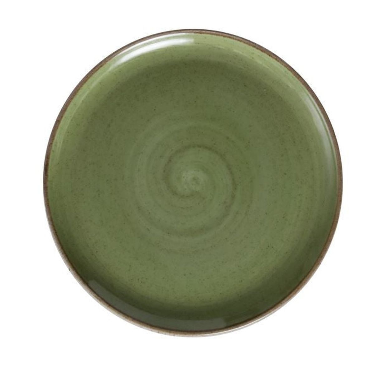 CORONA - Set de 6 Platos Coupe 23,6 Cm Verde Artisan