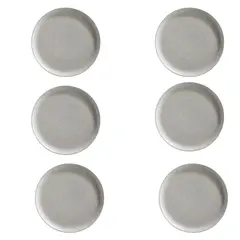 CORONA - Set de 6 Platos Porcelana pando coupe 17,7 cm orion reactivo