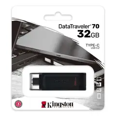 KINGSTON - Pendrive DataTraveler 70 32 GB USB‑C