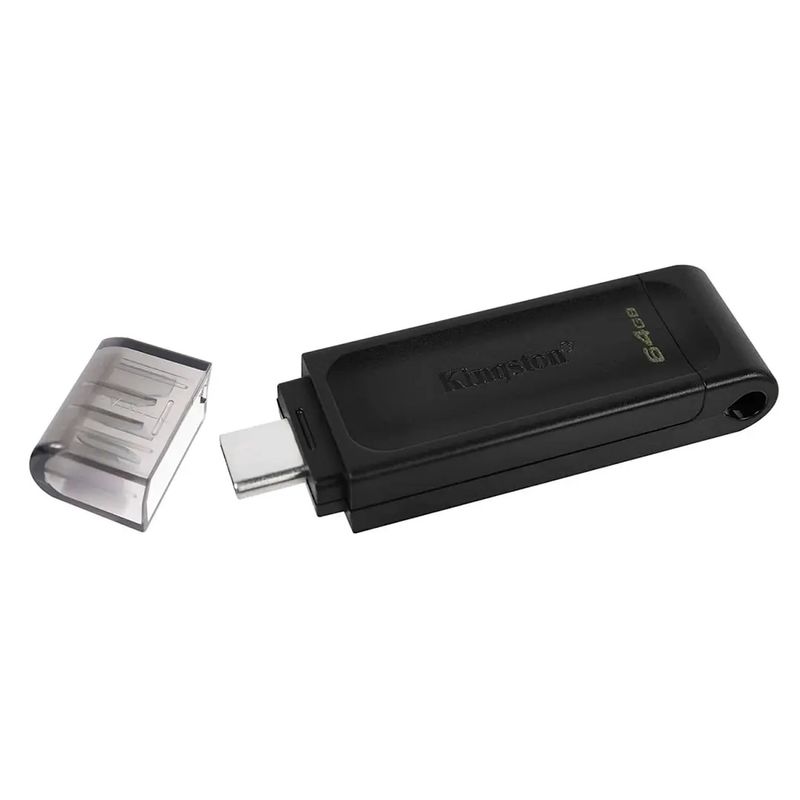 KINGSTON - Pendrive Kingston DataTraveler 70 64 GB USB-C