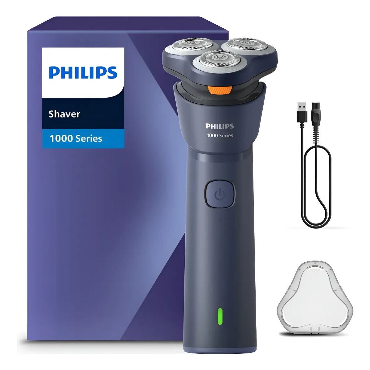 PHILIPS - Afeitadora Philips Serie 1000 En Húmedo Y Seco S1881/00 Negro