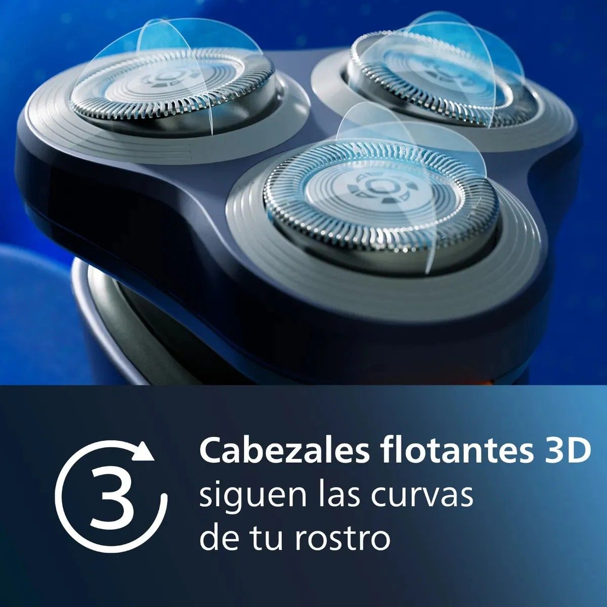 PHILIPS - Afeitadora Philips Serie 1000 En Húmedo Y Seco S1881/00 Negro