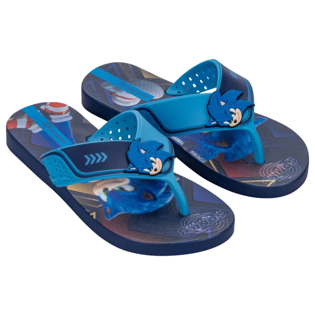 IPANEMA - Sandalia Infantil Azul Sonic SpeedRun Ipanema