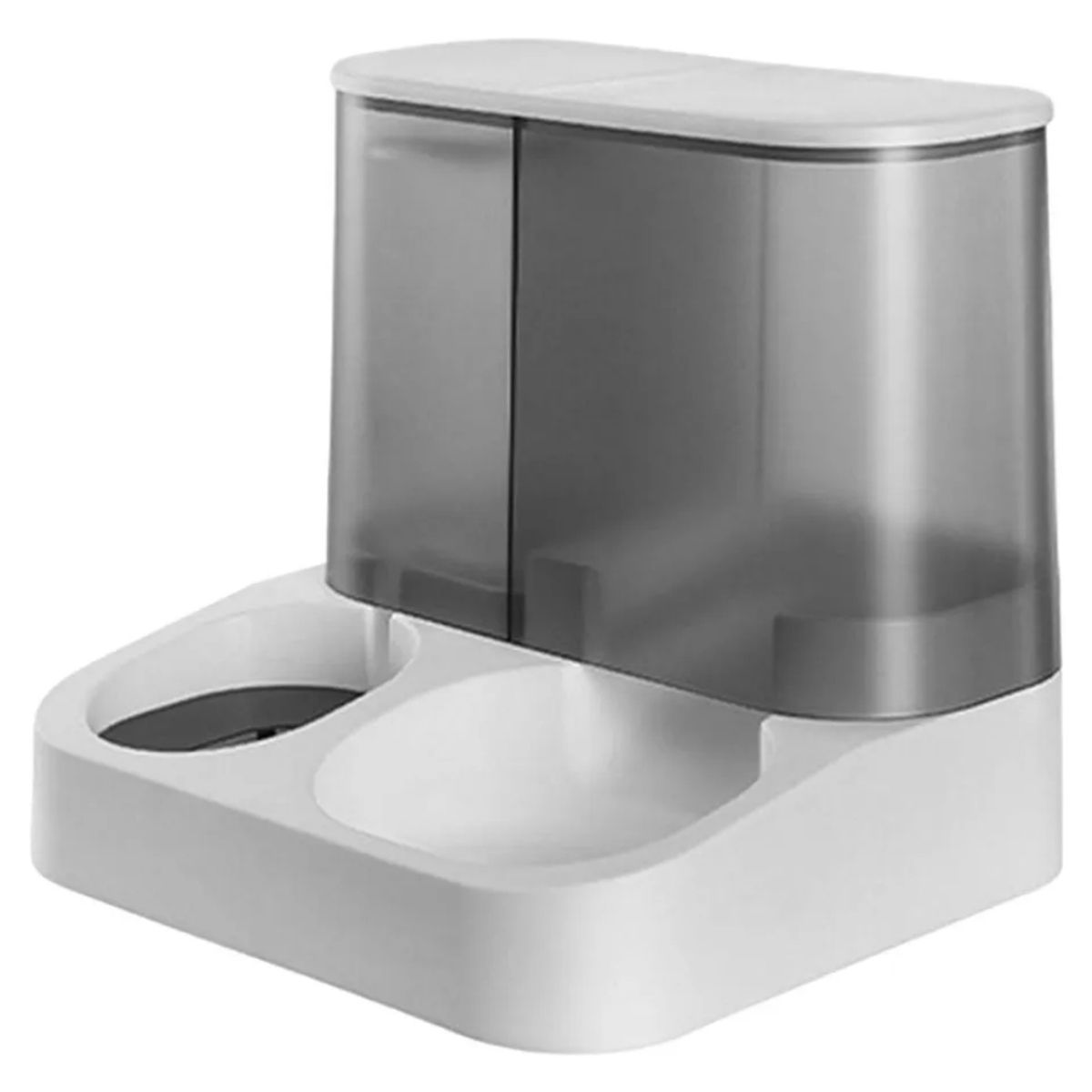 GENERICO - Dispensador Automático para Mascotas Comedero Doble Azul