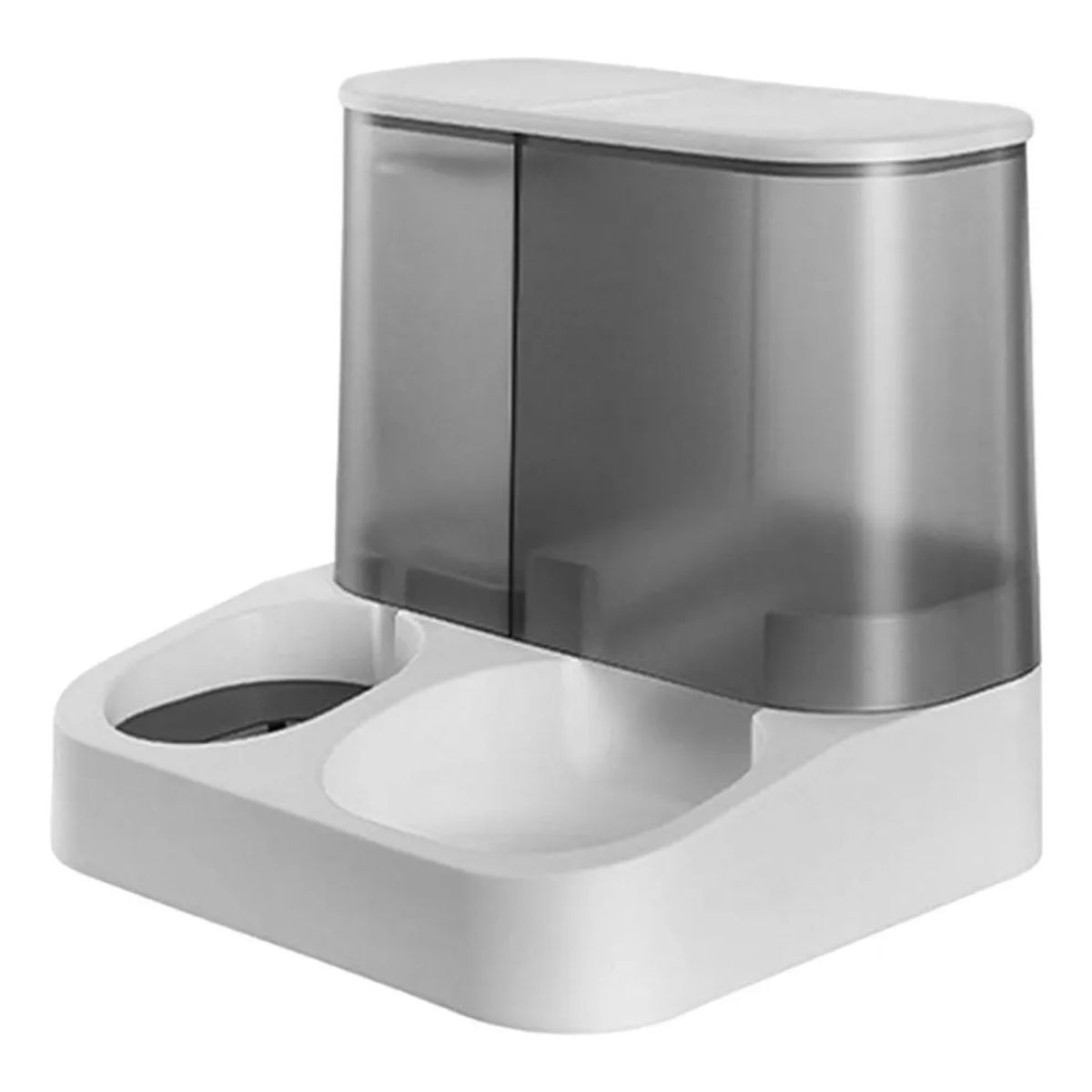 GENERICO - Dispensador Automático para Mascotas Comedero Doble Azul