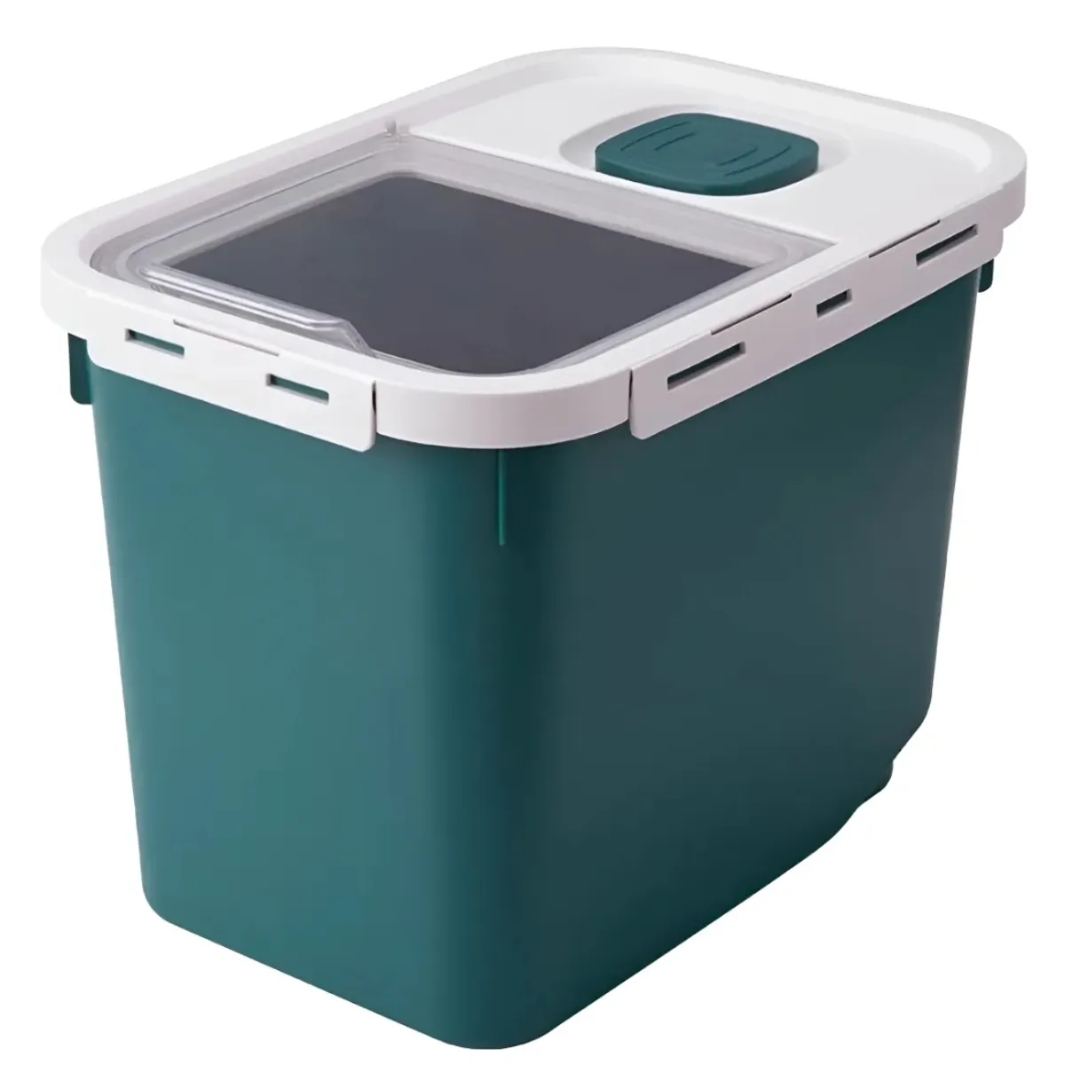 GENERICO - Contenedor de Alimentos 5 Kilos para Mascotas Verde