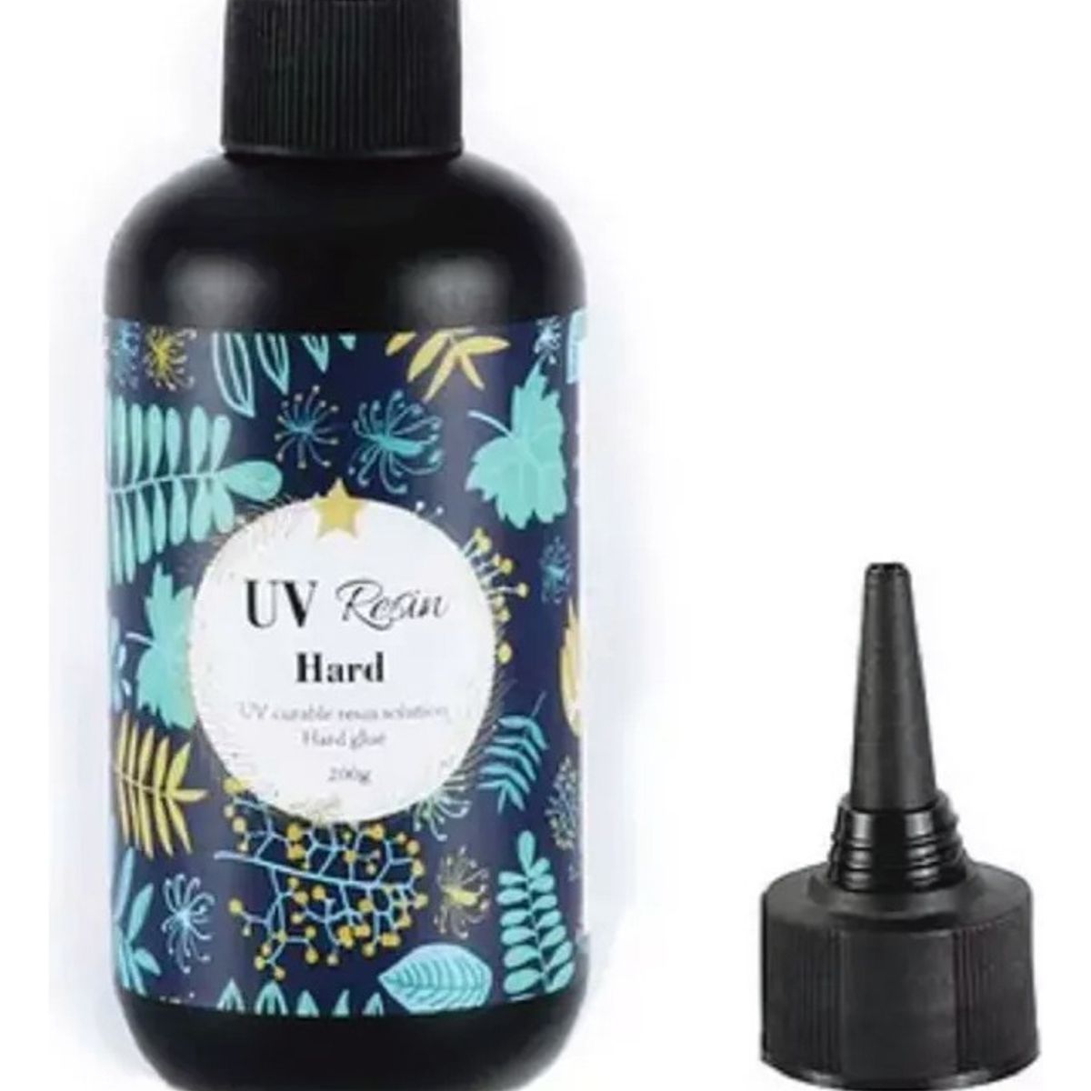 U BUY - Kit Resina Uv 200g Crystal De Secado Rapido