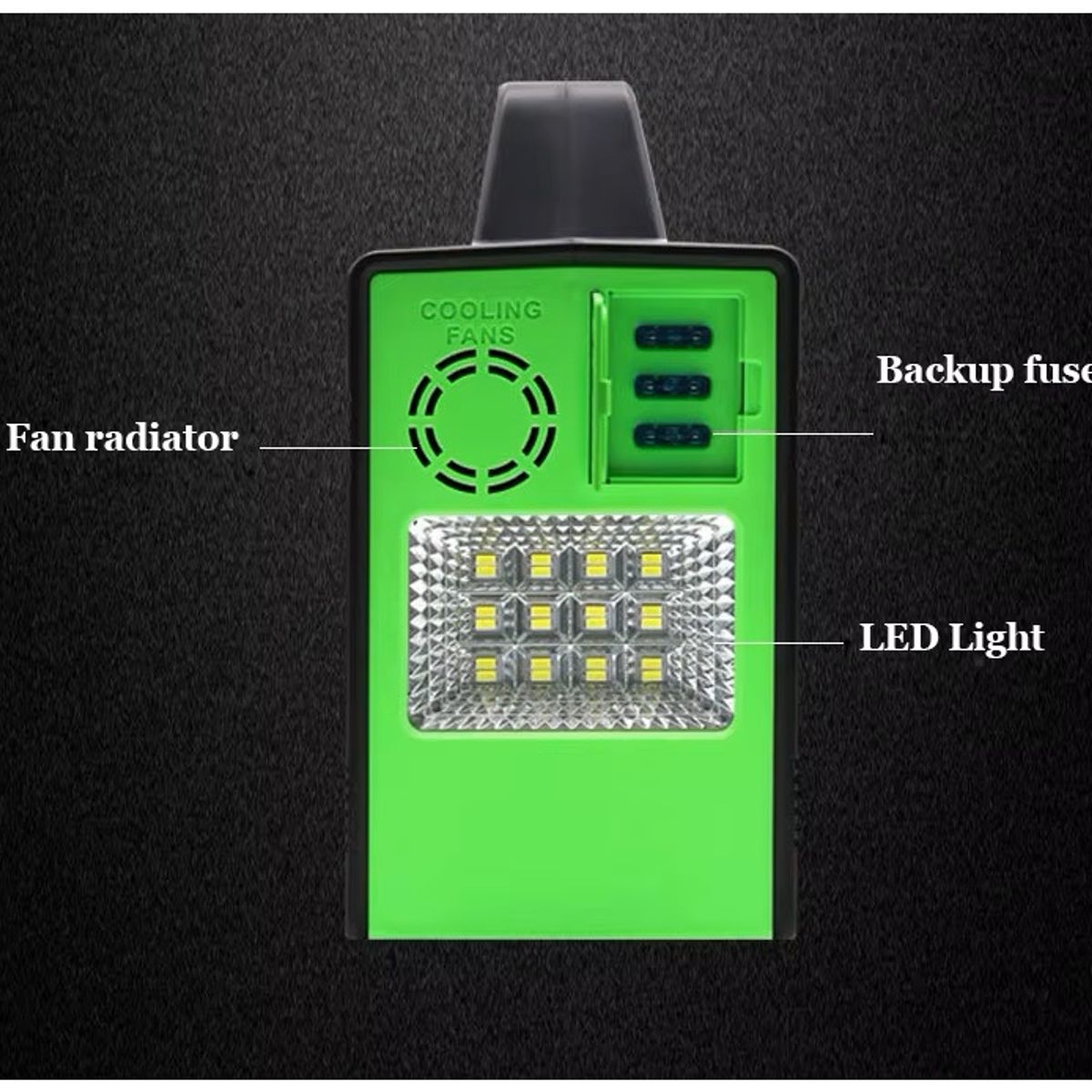 STARTECHOFFICE - Generador Solar 150W 4 Ampolletas LED Reflector / Panel Solar 50400mAh.