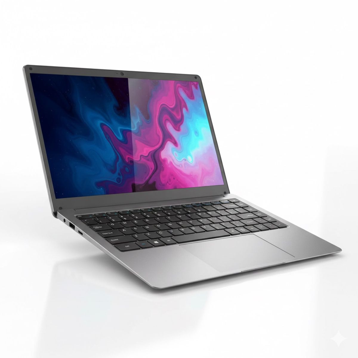 GENERICO - Notebook 14 pulgadas Intel Celeron N4000 6GB RAM 128 SSD ROM WINDOWS 10 PRO 5000 mAh Mouse Gratis