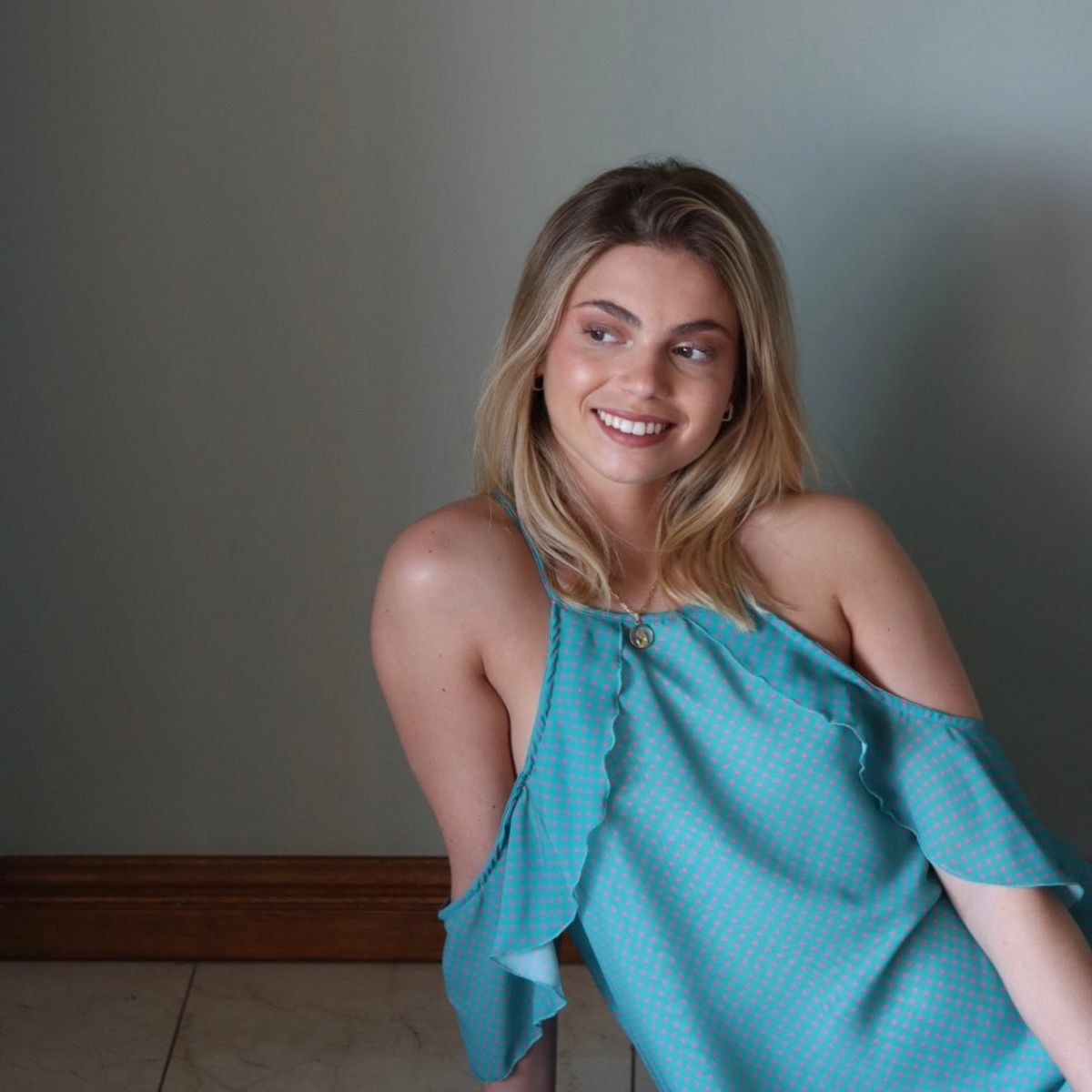 ME QUIERE MUCHO POQUITO NADA - Vestido Dots Verde