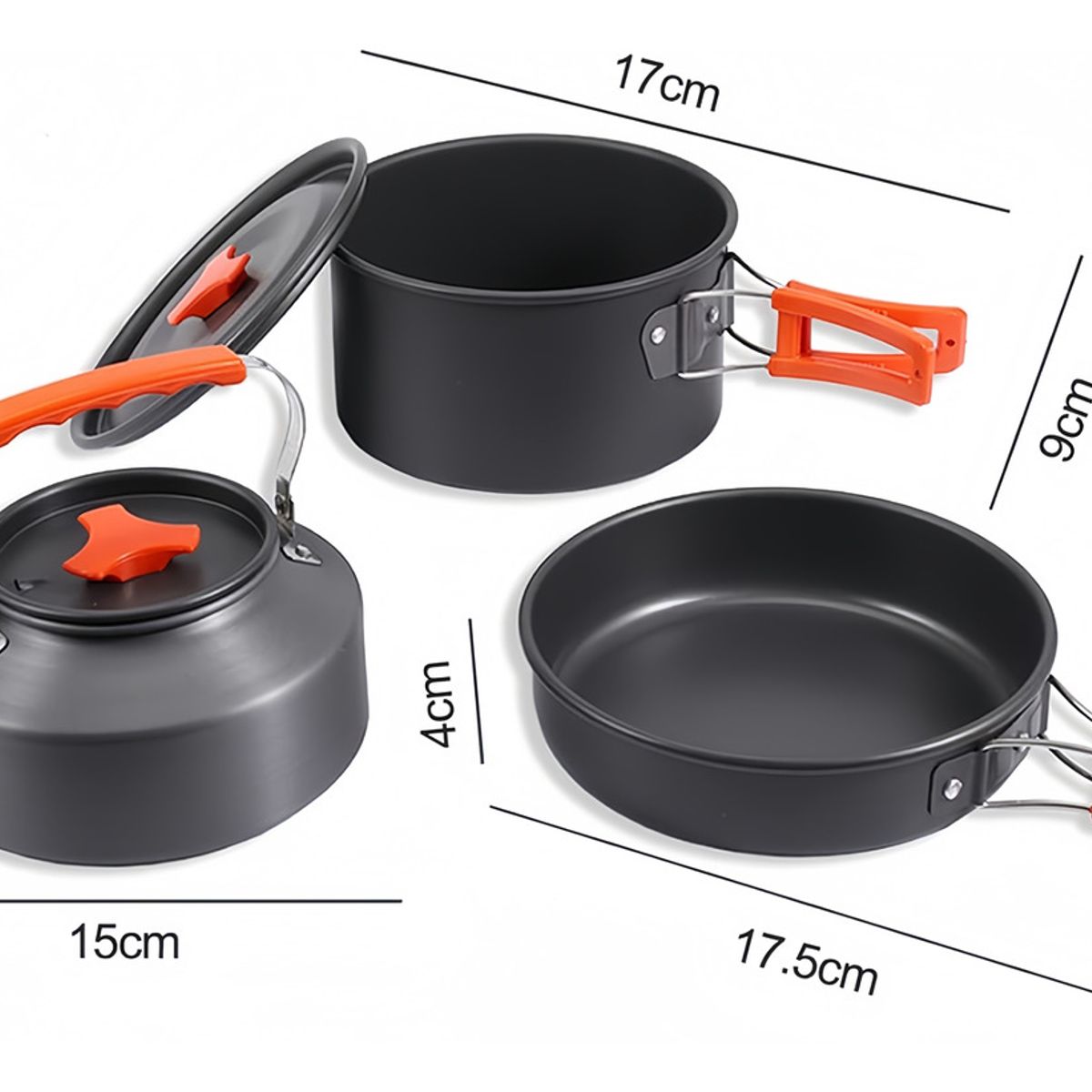 GENERICO - Set Ollas Outdoor Camping Cocina Para Camping Utensilios