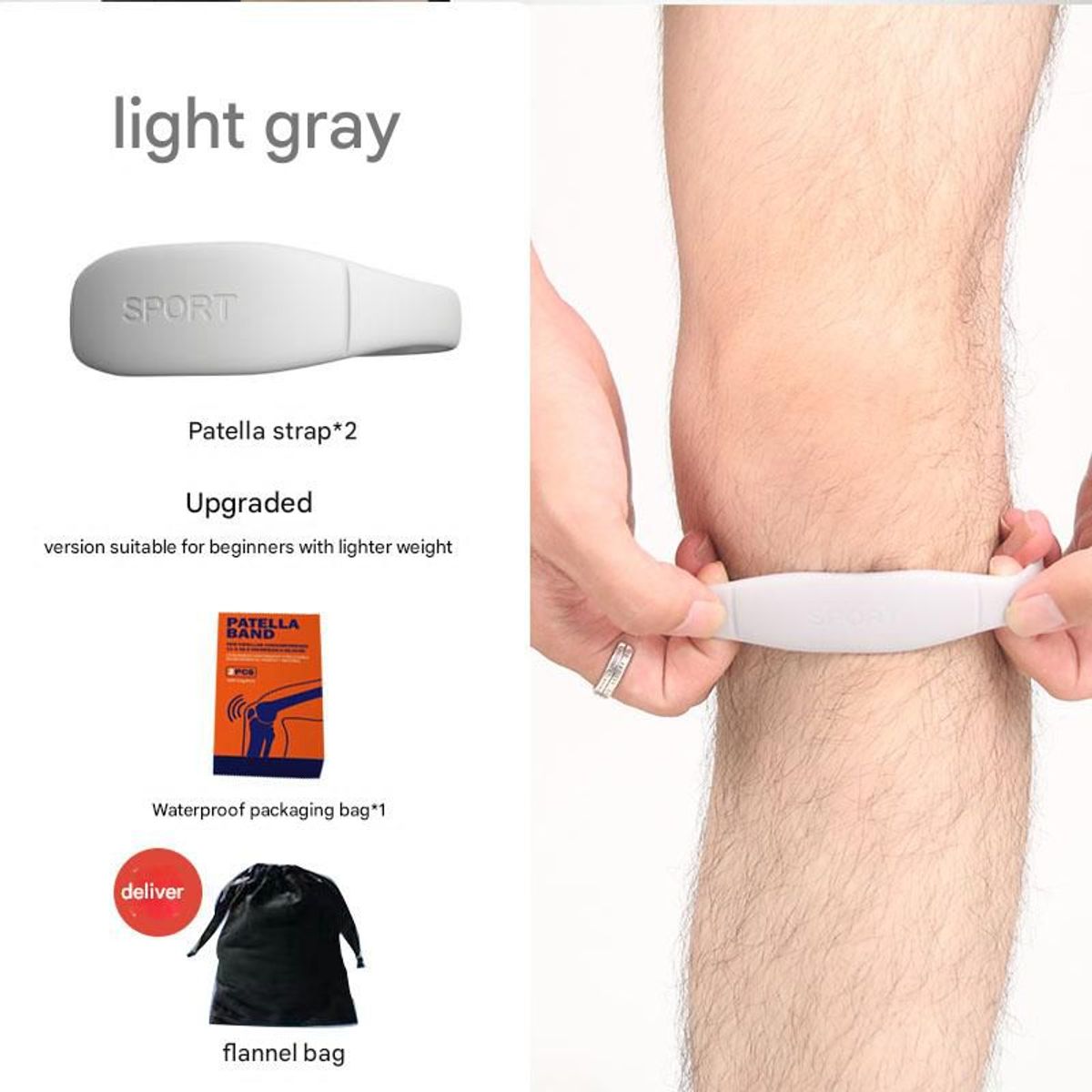 ATURE - Rotula Belt Rodillera Protector Profesional De Rodilla Depor