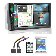 AUDOTO - Central Multimídia Universal 2 Din Mp5 Color Gris Oscuro