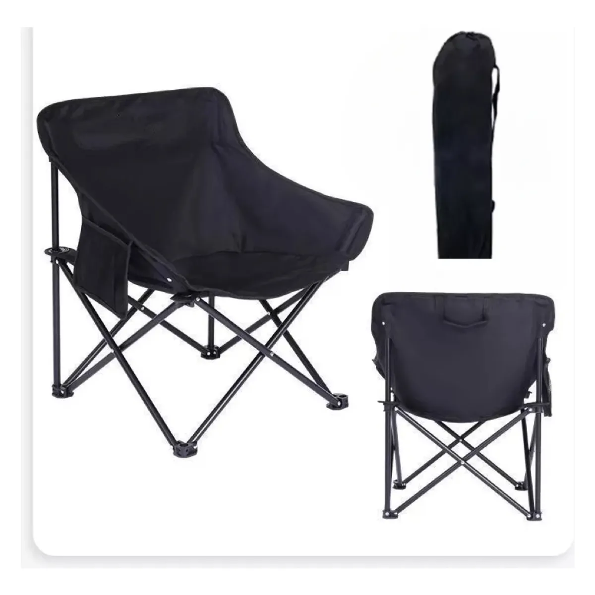 GENERICO - Silla Plegable Portáti Camping Silla Para Playa Silla Pesca