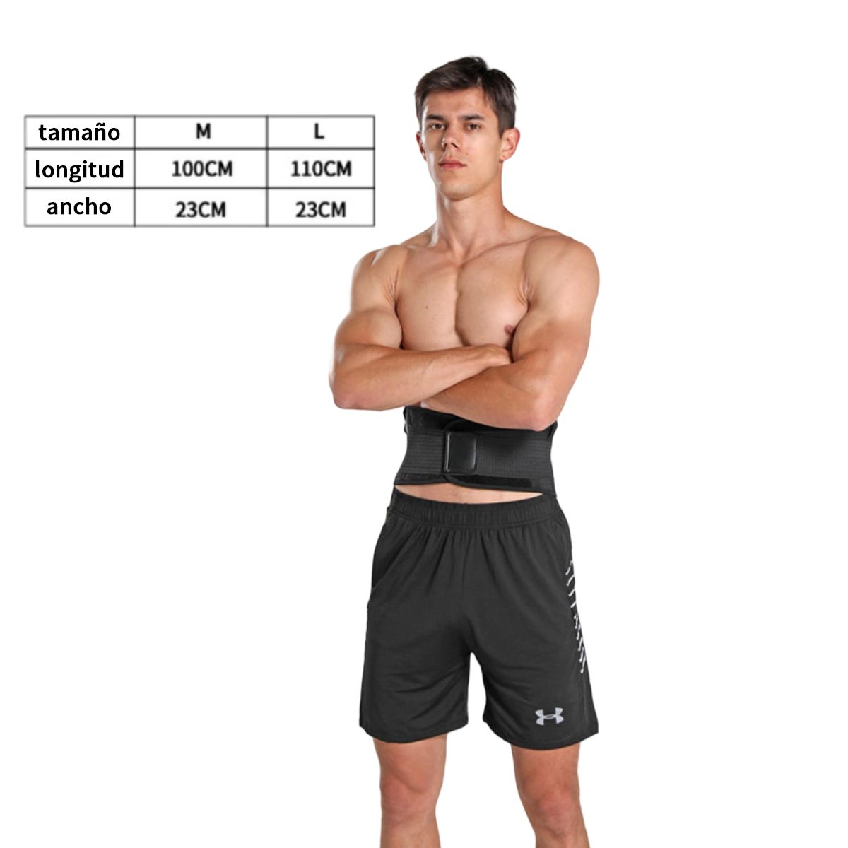 ATURE - Cinturón Lumbar De Compresión Y Soporte Postural