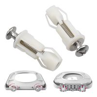 2 De Tornillos Expansión Asiento Inodoro Accesorios