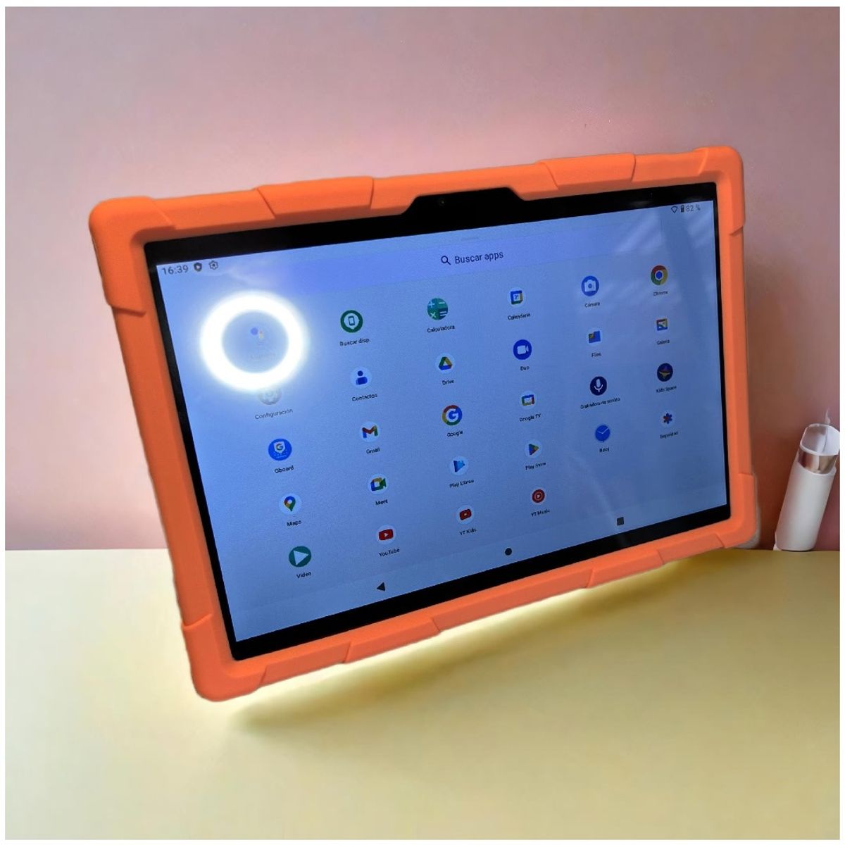 STARTECHOFFICE - Tablet Interactiva para Niños Aprendizaje Inteligente Android 12 Quad Core 1.5Ghz 5000mAh