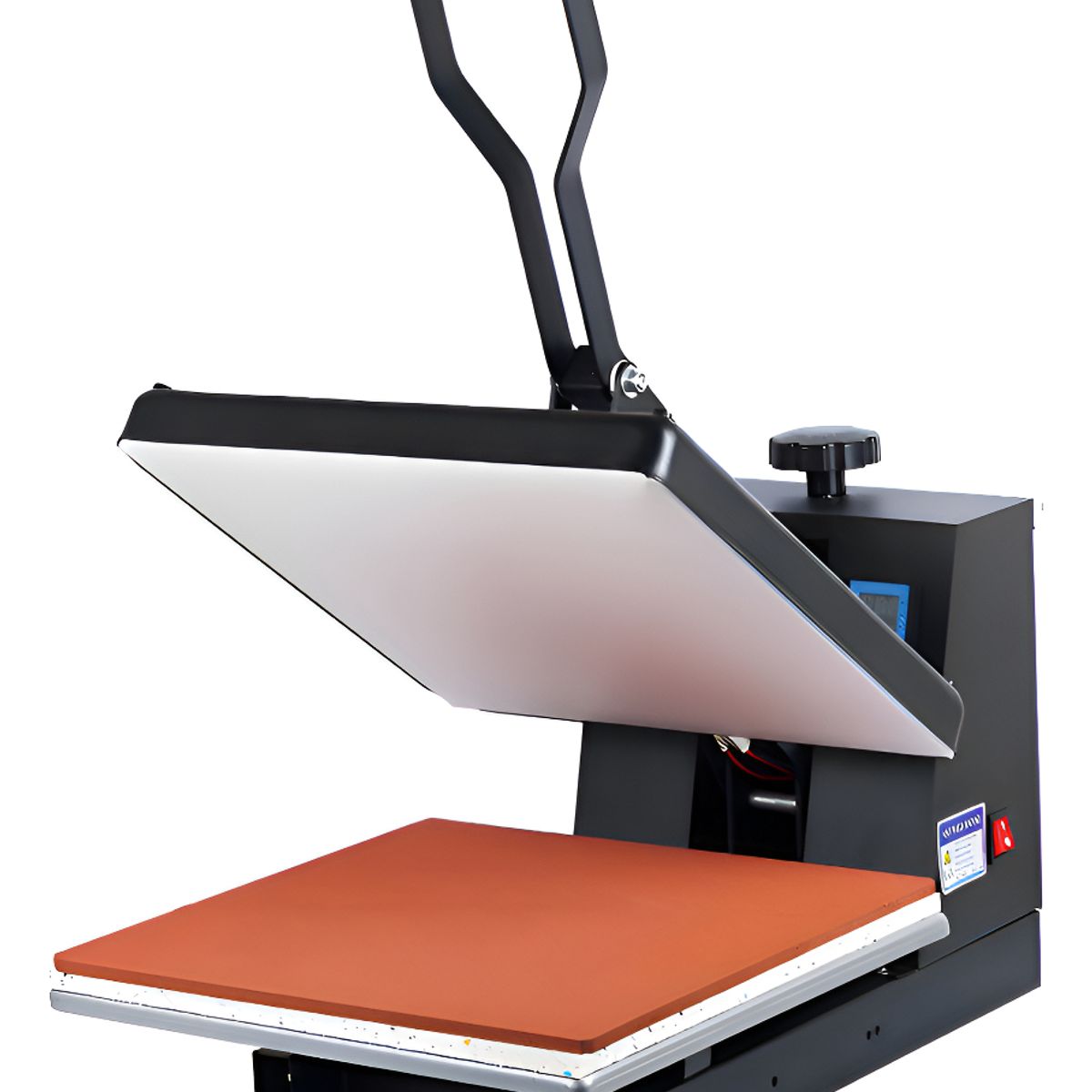 METEX - Estampadora Plancha Plana De Sublimación 38x38cm Negro