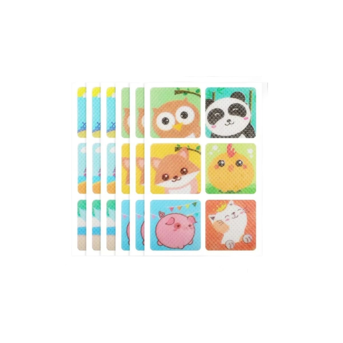 GENERICO - Parches Antimosquitos Infantiles con Diseños Divertidos