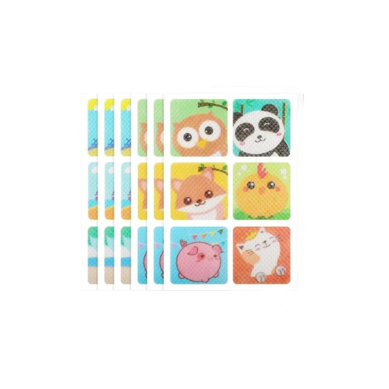 GENERICO - Parches Antimosquitos Infantiles con Diseños Divertidos