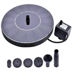 GENERICO - Fuente Solar Rayado Para Jardín